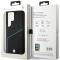 BMW BMW Mobilskal till Galaxy S24 Ultra Magsafe Signature Läder Textured Line