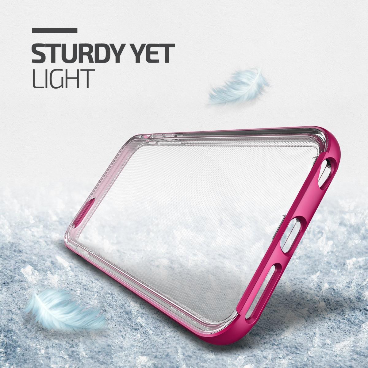 VERUS Verus Crystal Bumper Skal till Apple iPhone 6 / 6S - Hot Pink