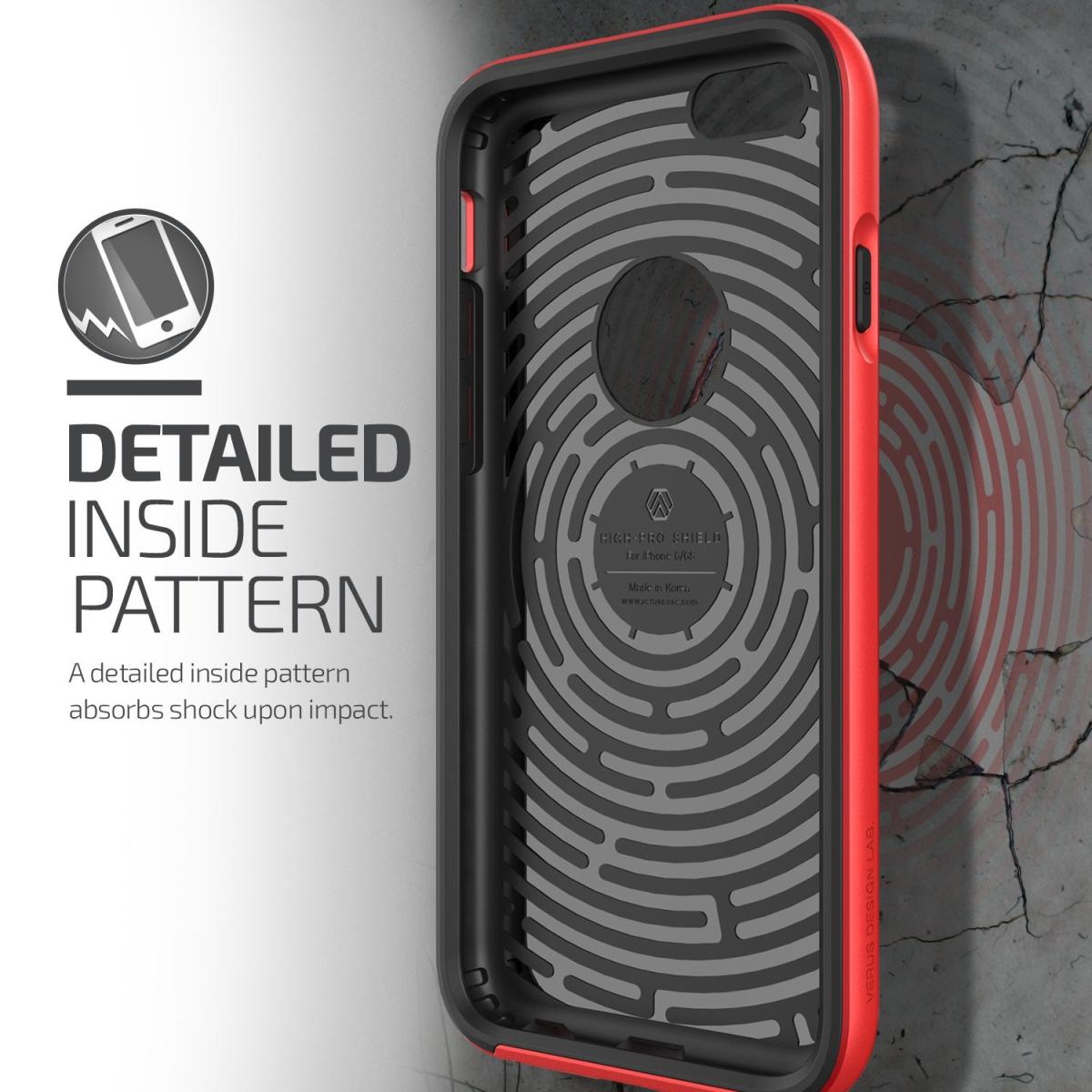 VERUS Verus High Pro Shield Skal till Apple iPhone 6(S) Plus - Crimson Red