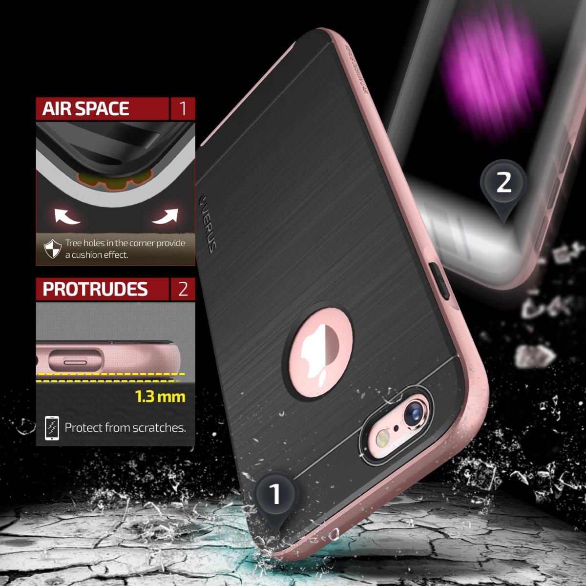 VERUS Verus High Pro Shield Skal till Apple iPhone 6(S) Plus - Rose Gold