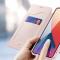 Dux Ducis Dux Ducis Auto-absorbed Läder Plånboksfodral iPhone 12 Pro Max - Rose Gold