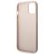 Guess Guess iPhone 14 Plus Mobilskal Metall Gold Logo - Rosa