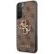 Guess Guess Galaxy S23 Skal Big Metall Logo - Brun