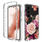 A-One Brand Galaxy S23 Skal Pattern Printing - Lila Flower