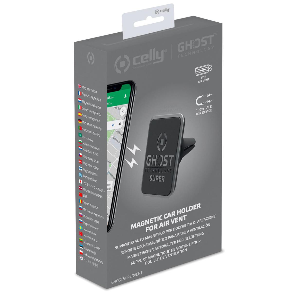 Celly CELLY Magnetisk Bilhållare för Fläktgaller