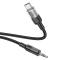 Hoco Hoco Aux Kabel 3.5mm Mini Jack Till USB-C 1.2m - Svart