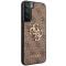 Guess Guess Galaxy S23 Skal Big Metall Logo - Brun