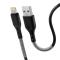 Forcell Forcell Carbon USB Till Lightning Kabel 1m - Svart