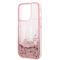 KARL LAGERFELD Karl Lagerfeld iPhone 14 Pro Skal Glitter Big KL - Rosa