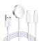 Joyroom Joyroom 3in1 USB-A till 2x Lightning och Apple watch Laddare 1.2m