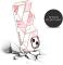 OEM Marble Grid 360° Skal iPhone 13 - Rosa