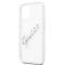 Guess Guess Vintage Script Silver Skal iPhone 12 Pro Max - Transparent