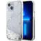 Guess Guess Mobilskal till iPhone 14 Liquid Glitter Marble - Vit