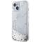 Guess Guess Mobilskal till iPhone 14 Liquid Glitter Marble - Vit