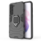 OEM Mobilskal till Galaxy S23 Plus Ring Armor Magnetic Hållare - Svart