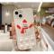 OEM SnowMan Silicone Skal iPhone X / XS - Vit