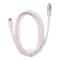 BASEUS Baseus USB-C till USB-C kabel 2m 100W - Rosa