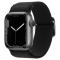 Spigen Spigen Fit Lite Armband Apple Watch 4/5/6/7/8/SE/Ultra (42/44/45/49 mm) - Svart