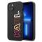 KARL LAGERFELD Karl Lagerfeld iPhone 13 mini Skal Multipink Brand - Svart