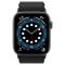 Spigen Spigen Fit Lite Armband Apple Watch 4/5/6/7/8/SE/Ultra (42/44/45/49 mm) - Svart