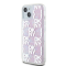DKNY DKNY Mobilskal till iPhone 14 Liquid Glitter Multi Logo - Rosa