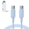 Joyroom Joyroom USB-C till USB-C kabel 100W 1.2m - Blå