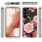 A-One Brand Galaxy S23 Skal Pattern Printing - Lila Flower