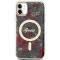 Guess Guess Mobilskal till iPhone 11/XR Magsafe Flower - Grön/Khaki