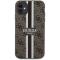 Guess Guess Mobilskal till iPhone 11/XR MagSafe Printed Stripes - Brun