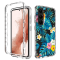OEM Galaxy S23 Skal Pattern Printing - Plantain Leaf