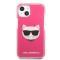 KARL LAGERFELD Karl Lagerfeld Mobilskal till iPhone 13 Mini Choupette Head