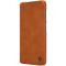 Nillkin Nillkin Galaxy A13 5G Fodral Qin läder Holster - Brun