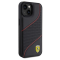 KARL LAGERFELD Ferrari Mobilskal till iPhone 15/14/13 Perforated Waves Metal Logo