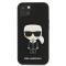 KARL LAGERFELD Karl Lagerfeld Saffiano Ikonik Karl`s Patch Skal iPhone 13 mini - Svart