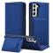 OEM Galaxy S22 Plus Plånboksfodral Magnet Stand - Blå