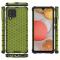 OEM Honeycomb Armor Bumper Skal Galaxy A42 5g - Grön