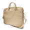 Guess Guess Saffiano Script Väska Notebook 16'' - Guld