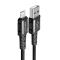 Acefast Acefast MFI USB-A till Lightning kabel 1.2m - Svart