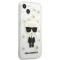 KARL LAGERFELD Karl Lagerfeld Flower Ikonik Karl Skal iPhone 13 mini - Transparent