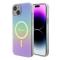 Guess Guess Mobilskal till iPhone 15 Magsafe IML Iridescent - Lila