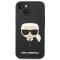 KARL LAGERFELD Karl Lagerfeld iPhone 14 Plus Skal Czarny Silicone Karl`s Head - Svart