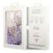 Guess GUESS iPhone 14 Plus Skal Flower Liquid Glitter - Lila