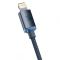 BASEUS Baseus Crystal Shine USB-C till Lightning kabel PD 20W 2m