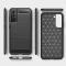OEM Brushed Carbon Fiber Skal Galaxy S22 Plus 5G - Svart