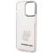 KARL LAGERFELD Karl Lagerfeld iPhone 14 Pro Skal Transparent Choupette Body - Rosa
