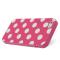 OEM FlexiCase Skal till Apple iPhone 5/5S/SE - Polkadots (Hot Pink)