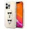 UTGATT1 Karl Lagerfeld Glitter Karl`s & Choupette iPhone 13 Pro Max - Guld
