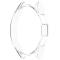 OEM Galaxy Watch 6 Classic (47mm) Skal Hollowed-out - Clear
