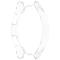OEM Galaxy Watch 6 Classic (47mm) Skal Hollowed-out - Clear
