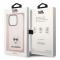 KARL LAGERFELD Karl Lagerfeld iPhone 14 Pro Skal Transparent Choupette Body - Rosa